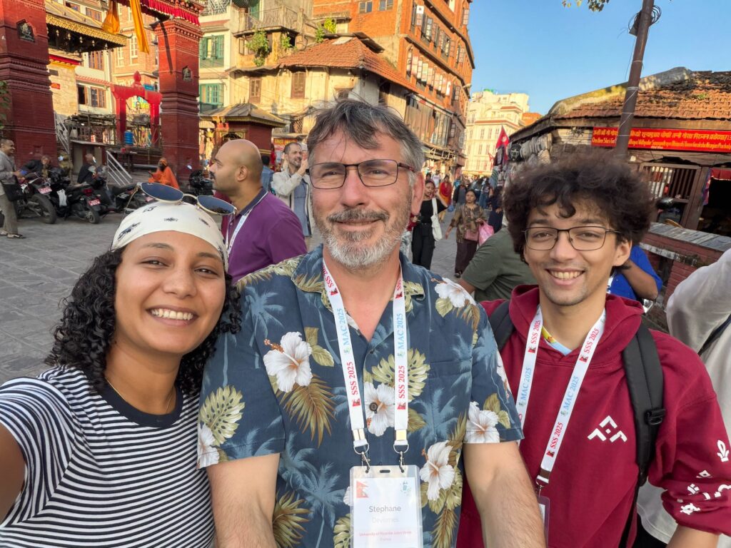 Mouna, Stéphane et François à SSS