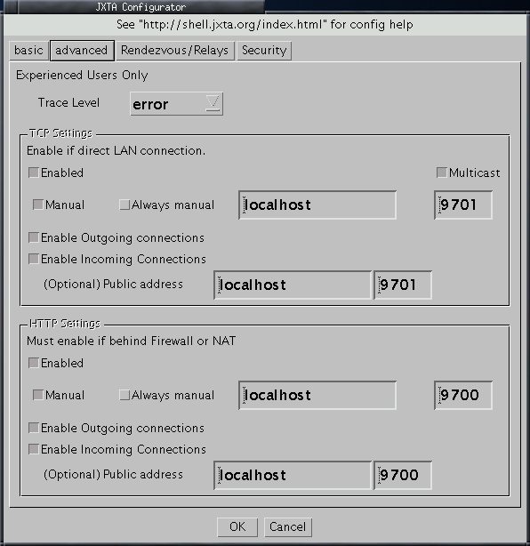 Image JXTAConfig