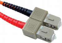 dual SC male connector